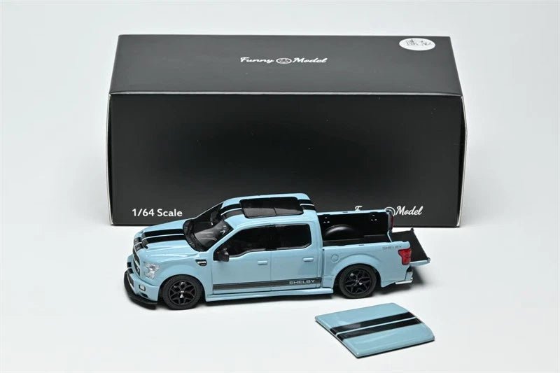 Funny Model 1:64 F150 Super Snake Area 51 Diecast Model Car - Midnight City Diecast L.C.