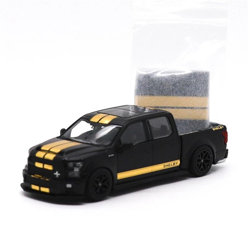 Funny Model F150 Super Snake Black/Gold Diecast Model Car - Midnight City Diecast L.C.