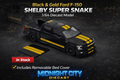 Funny Model F150 Super Snake Black/Gold Diecast Model Car - Midnight City Diecast L.C.