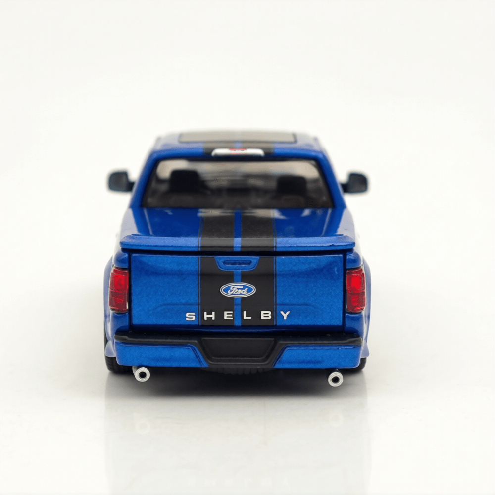 Funny Model F150 Super Snake Blue/Black Diecast Model Car - Midnight City Diecast L.C.