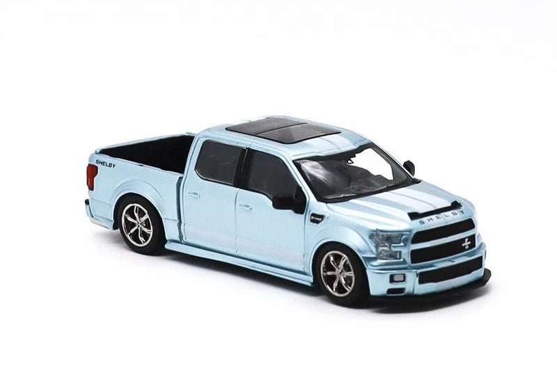Funny Model F150 Super Snake Ice Blue Diecast Model Car - Midnight City Diecast L.C.