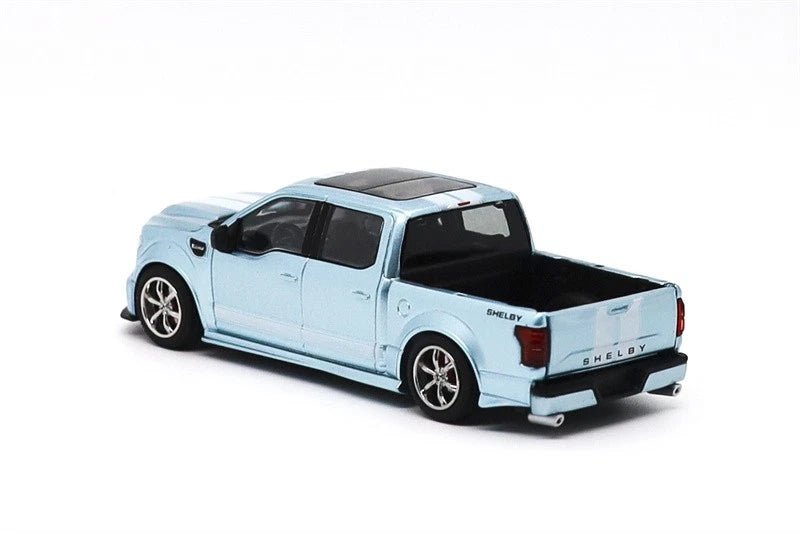 Funny Model F150 Super Snake Ice Blue Diecast Model Car - Midnight City Diecast L.C.