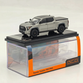 GCD 1/64 Tundra TRD Pro Pickup Truck Silver with accessories