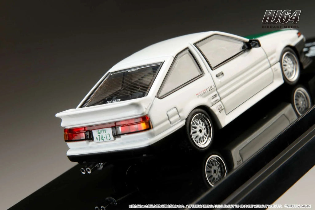 Sprinter Trueno (AE86) [Keiichi Tsuchiya] Dori Dori Mesh Wheel Drift King 1/64 Hobby Japan