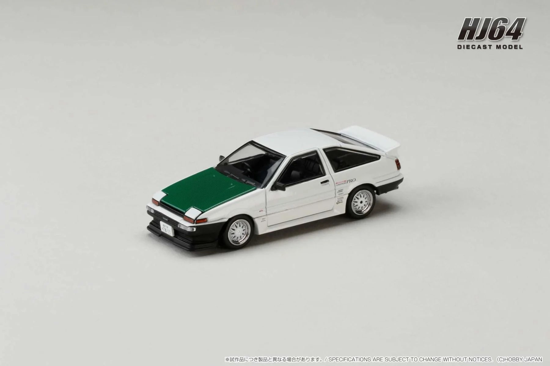 Sprinter Trueno (AE86) [Keiichi Tsuchiya] Dori Dori Mesh Wheel Drift King 1/64 Hobby Japan