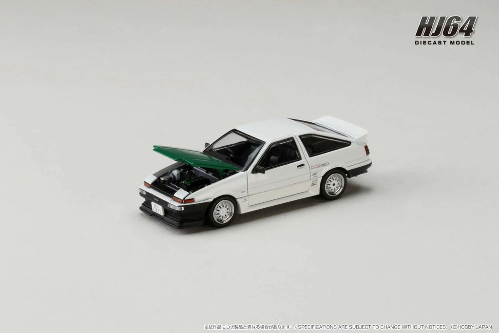 Sprinter Trueno (AE86) [Keiichi Tsuchiya] Dori Dori Mesh Wheel Drift King 1/64 Hobby Japan
