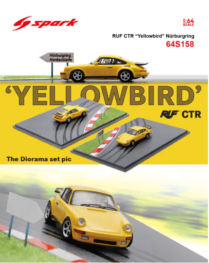 (Coming Soon) SPARK RUF CTR Prototype Nürburgring (With special base) Limited 1987