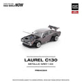 (Coming Soon) POPRACE 1/64 LAUREL C130 METALLIC GREY