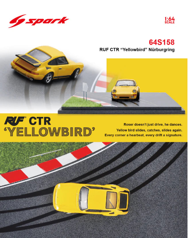 (Coming Soon) SPARK RUF CTR Prototype Nürburgring (With special base) Limited 1987