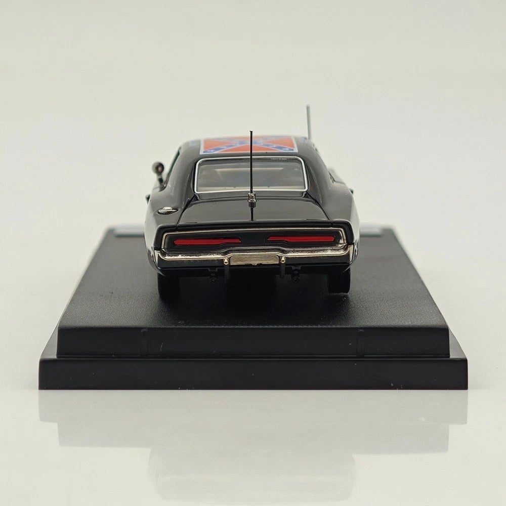 Mini Forge 1969 Charger "General Lee" Black Diecast Metal Car Limited - Midnight City Diecast L.C.