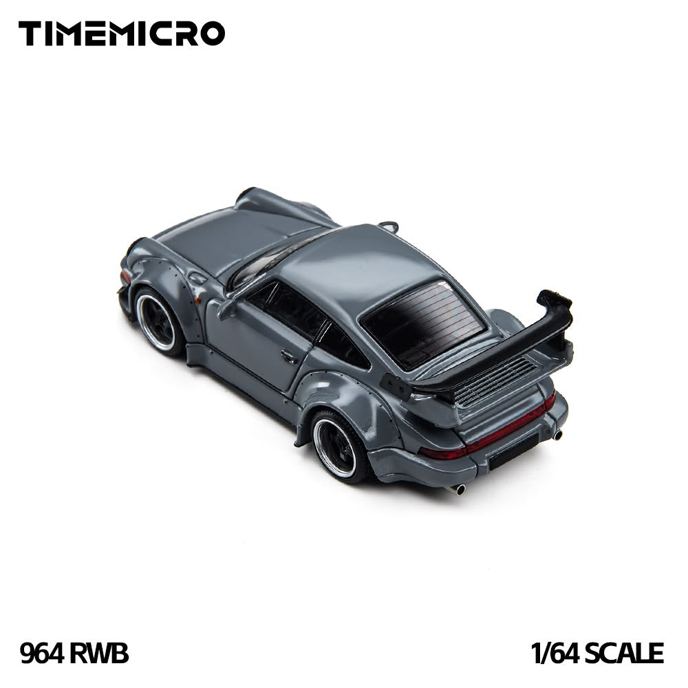 (Coming Soon) TIMEMICRO 1:64 RWB 964 - Grey Edition