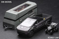 (Coming Soon) DM MODEL 1/64 Tesla Cybertruck "Radiation" + Camper + Cyberquad (Metal Silver) Diecast Car Model Set