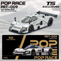 (Coming Soon) POPRACE x TS Exclusives 1/64 MAZDA 787B TEST CAR SILVER CHROME