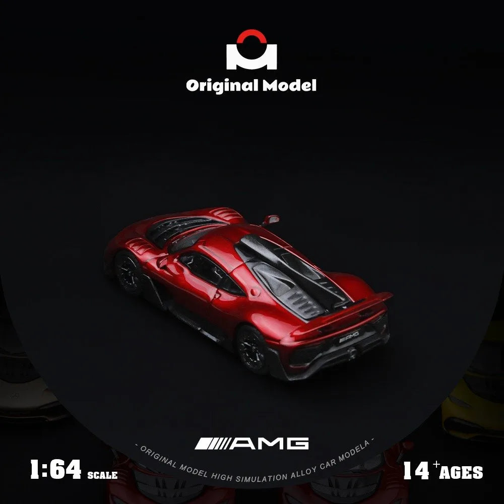 (Coming Soon) ORIGINALMODEL 1:64 Mercedes Benz AMG One Metallic Red