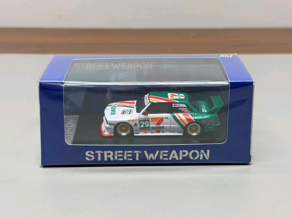 STREET WEAPON "7-Eleven" 1:64 BMW E30 M3 LTO Modified Version