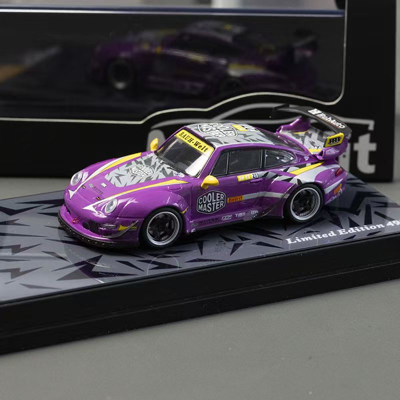 (Coming Soon) MOTOKIT 1:64 Porsche RWB 993 - Purple