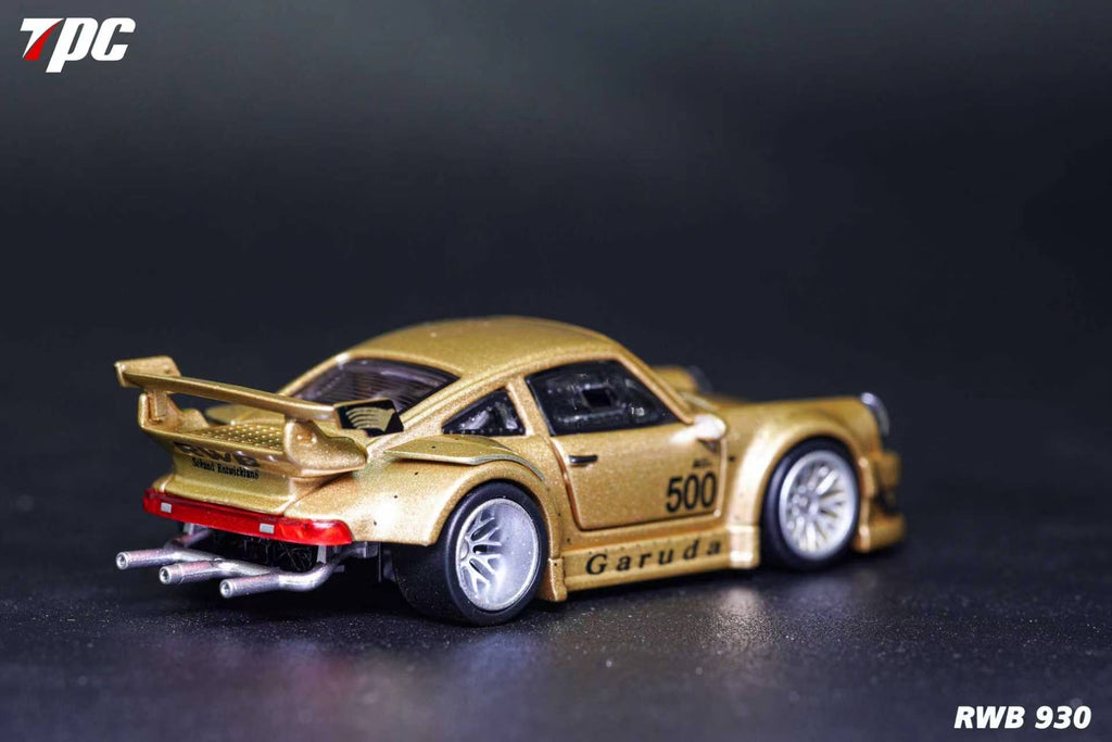 (Coming Soon) TPC 1:64 Custom Edition RWB930 Full Open Diecast - Gold