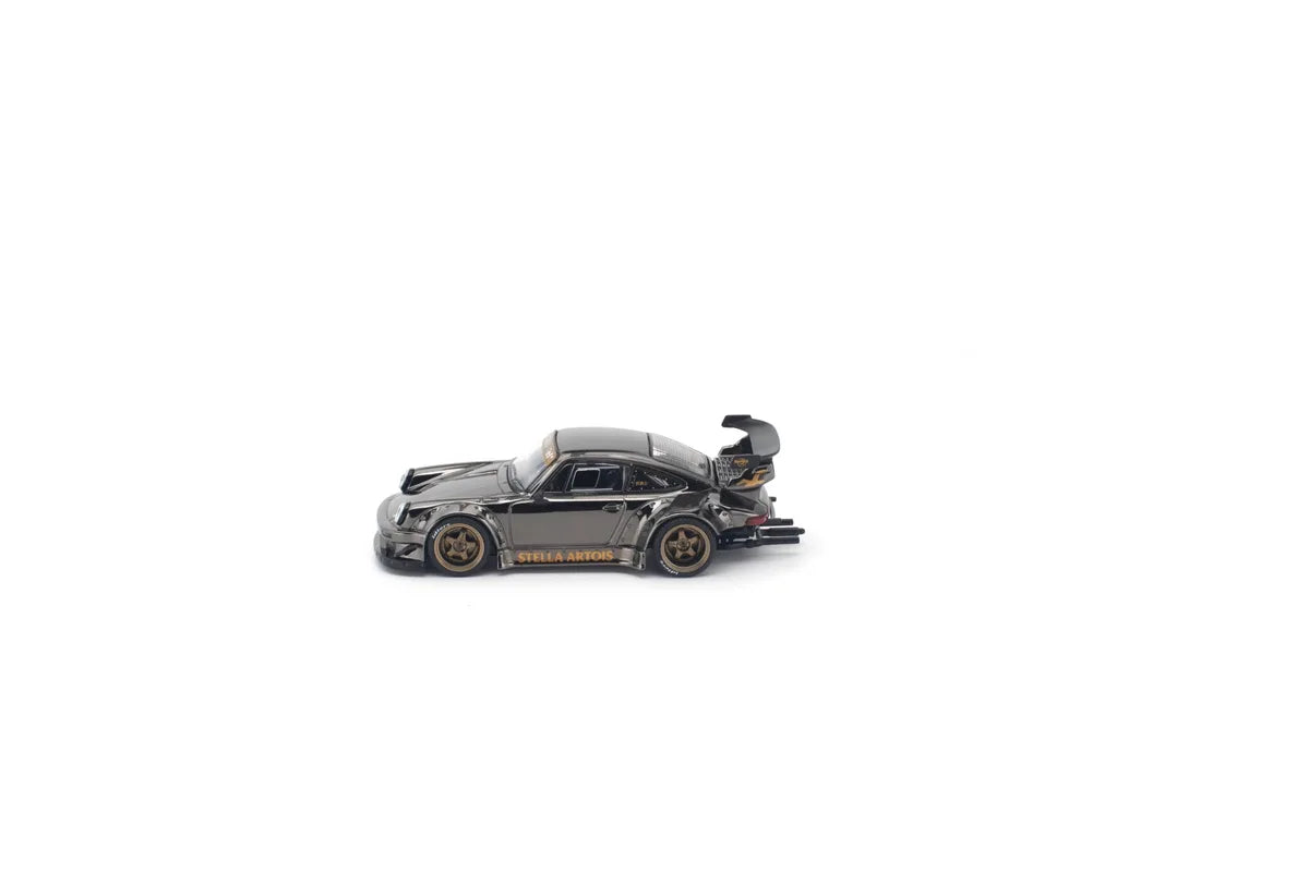 (Coming Soon) POPRACE 1:64 RWB 930 GUN METAL PR640-559