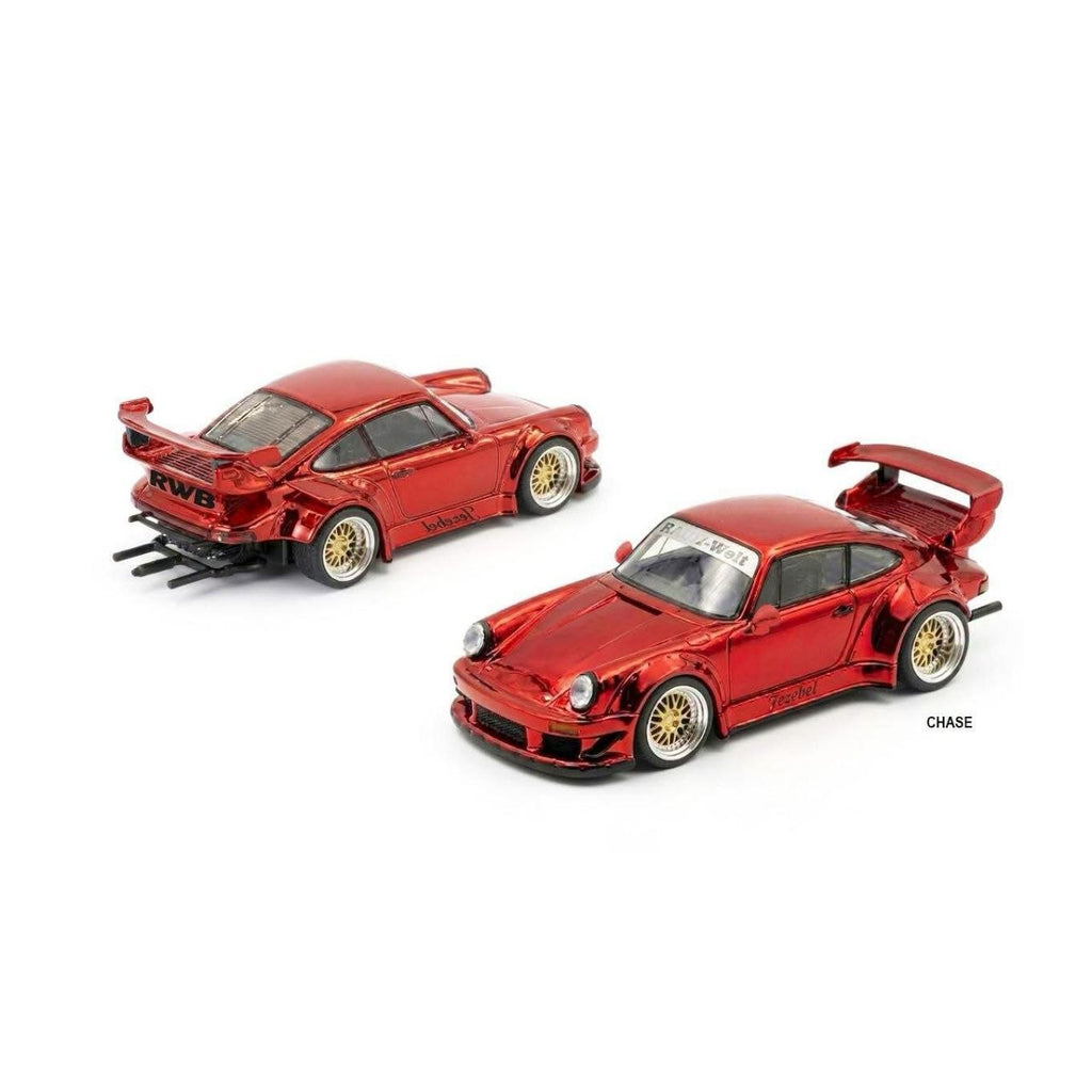 (Pre-Order) 12 Pcs (11 Regular & 1 Chase) 1:64 POPRACE Enigma Exclusive RWB 930 - Red **DEADLINE July 7th, 2026**
