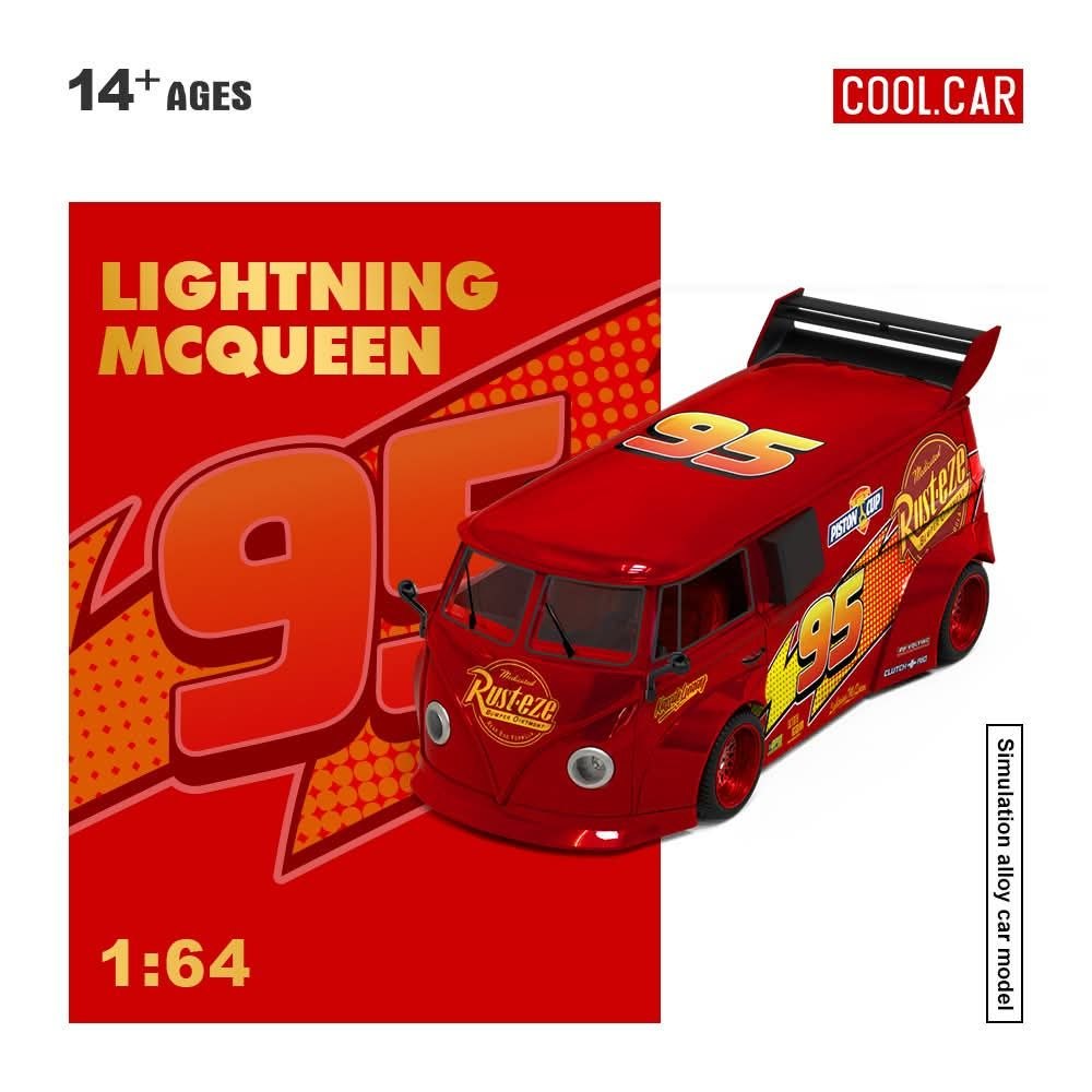 (Coming Soon) COOLCAR VW T1 Lighting McQueen