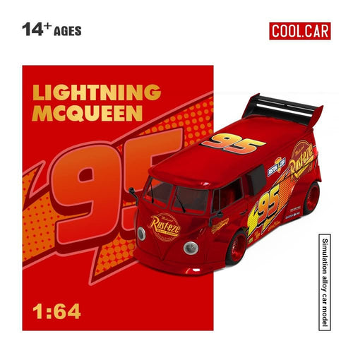 (Coming Soon) COOLCAR VW T1 Lighting McQueen