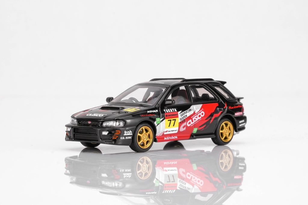 (Coming Soon) MOTORHELIX 1/64 Subaru Impreza Wagon WRX STi Verion VI - CUSCO Livery Black
