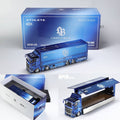 GCD 1:64 Mitsubishi Fuso Super Great Transport LBWK APA Expo Chrome Blue *ONLY 800 Pieces*