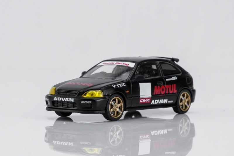 (Coming Soon) MOTORHELIX 1:64 Honda Civic TYPE R (EK9) Motul "No Good" Racing