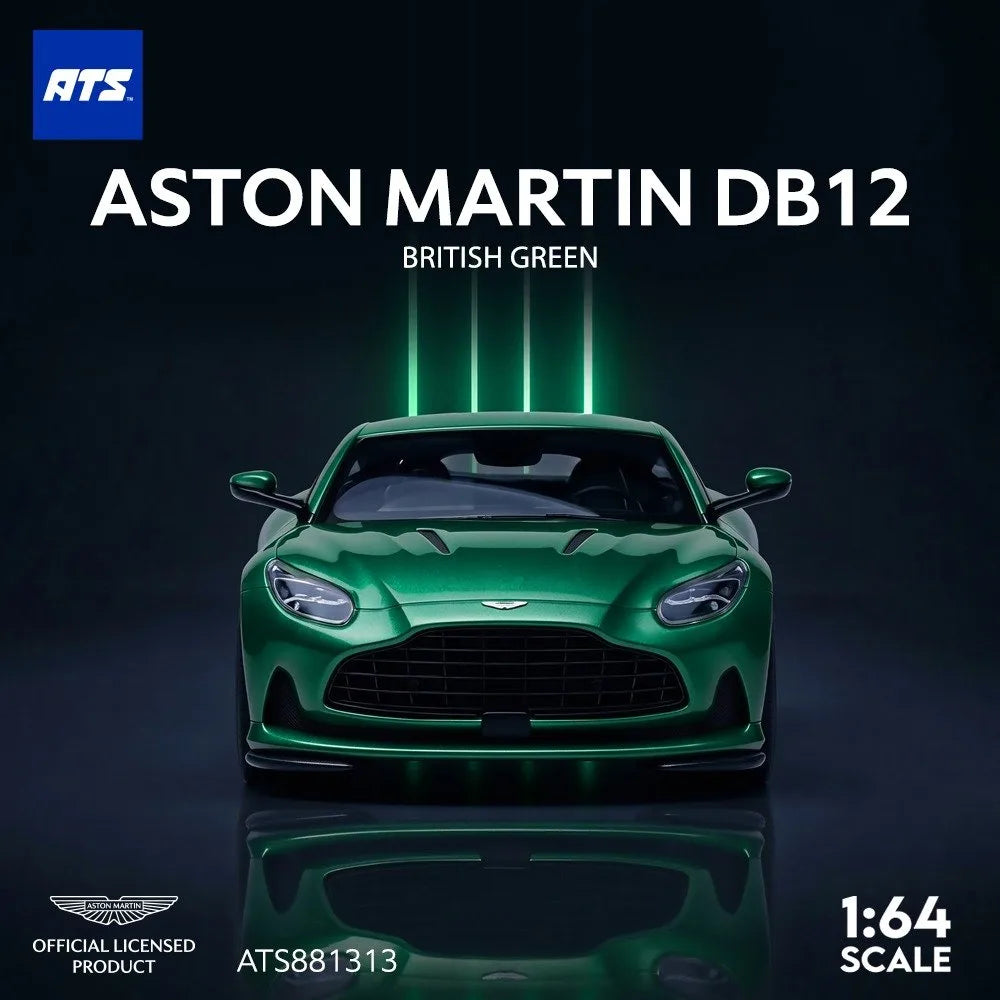 (Coming Soon) ATS 1:64 Aston Martin DB12 British Green