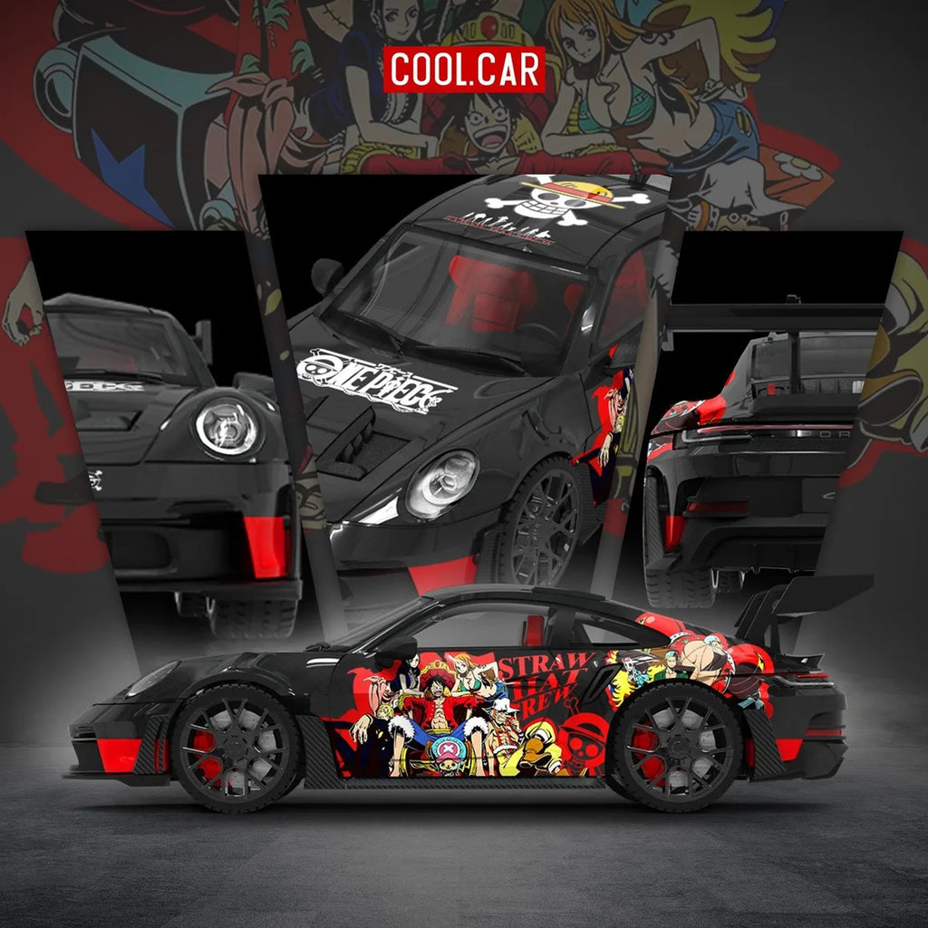 (Coming Soon) COOLCAR 1:64 Porsche 992 GT3 RS - One Piece