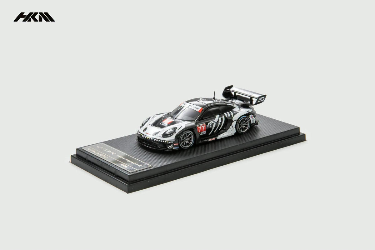 (Coming Soon) HKM 1:64 911 (992) GT3 R Rennsport Skeleton Dinosaur Livery