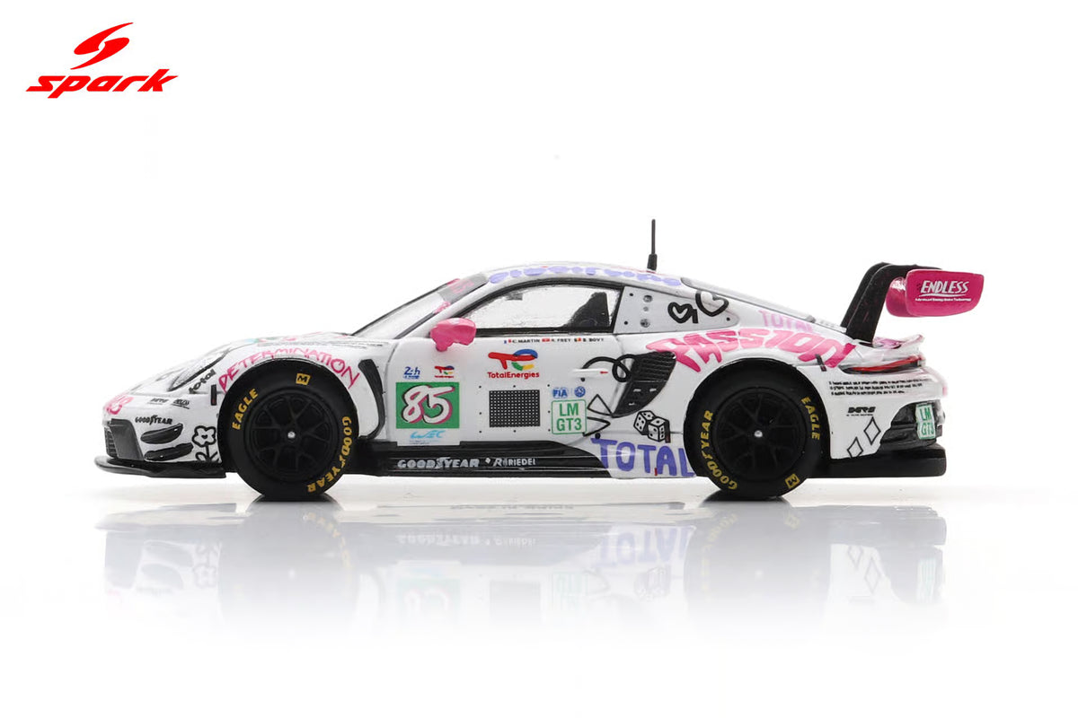 (Coming Soon) SPARK 1:64 Porsche 911 GT3 R LMGT3 No.85 IRON DAMES