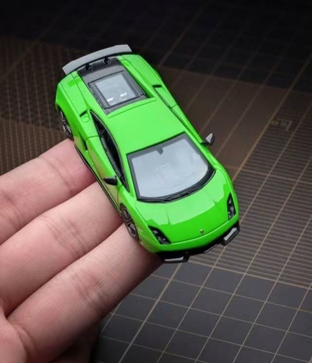 (Coming Soon) FINEMODEL 1:64 Lamborghini Gallardo LP 570-4 Superleggera Green | APAxpo Foshan 2026