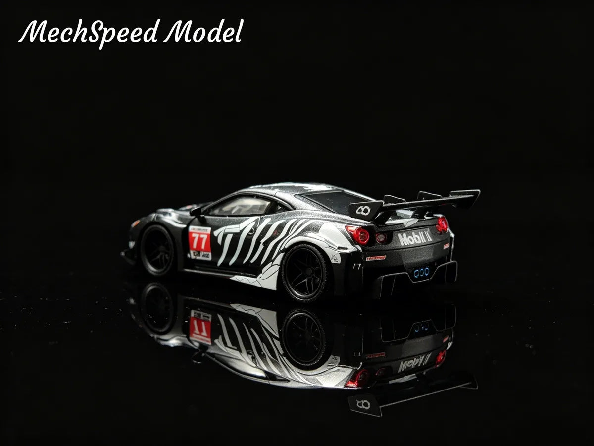 (Coming Soon) MECHSPEED 1:64 (RESIN) LB458GT Wing Modified Matte Black Version Model - Bone Dragon