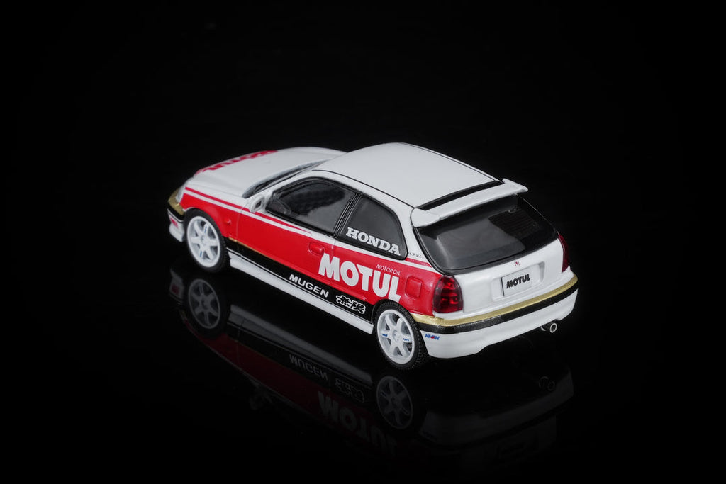 (Coming Soon) MOTORHELIX 1:64 Honda Civic TYPE R (EK9) Motul Customized