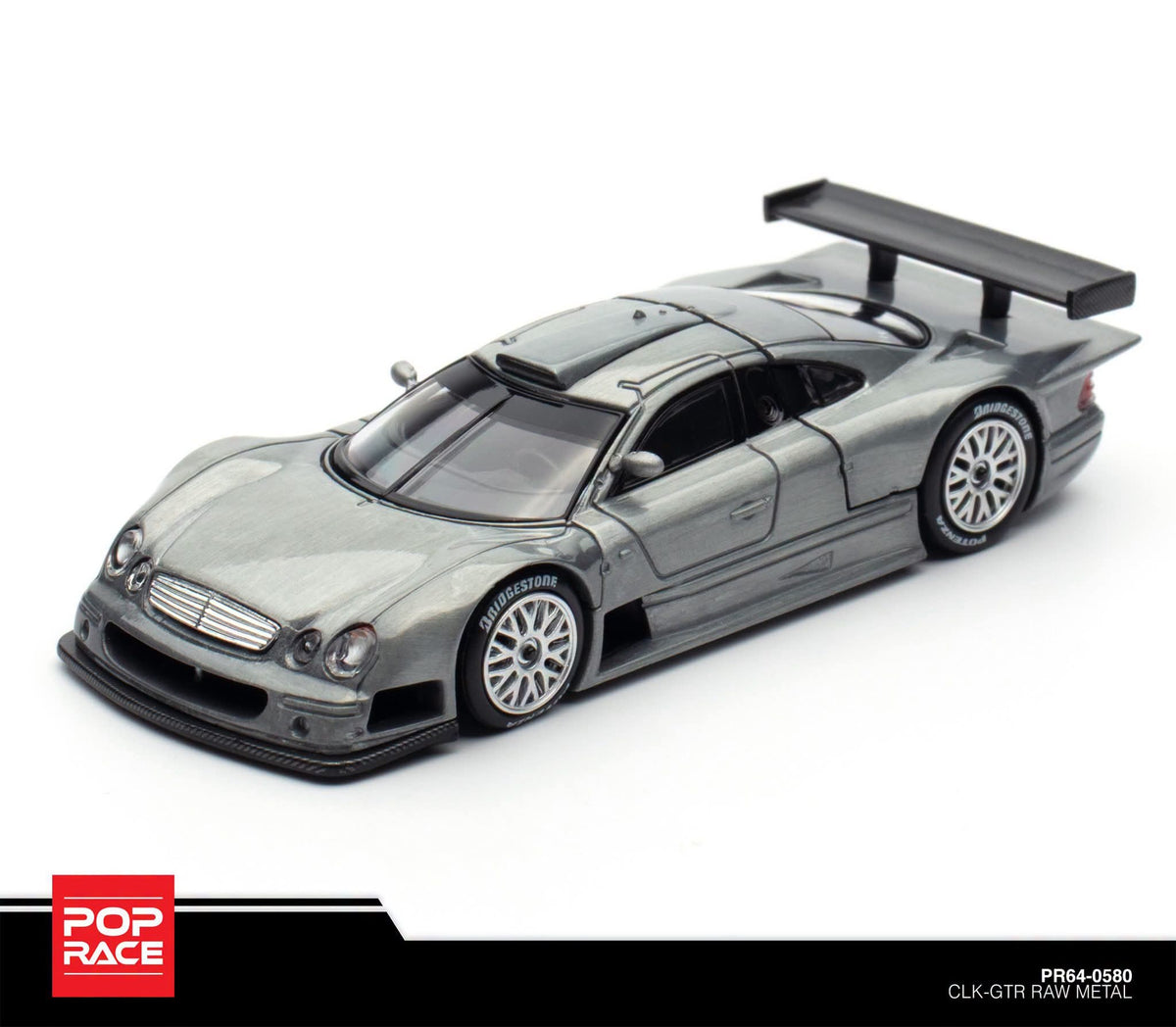 POPRACE x VDX 1/64 CLK GTR RAW METAL (HONG KONG TOYCAR SALON 2026)