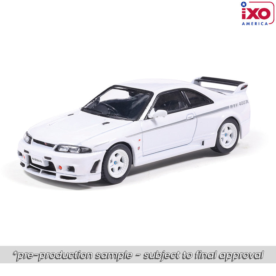 (Coming Soon) IXO America 1:64 1997 Nissan Skyline GT-R R33 Nismo 400R - White