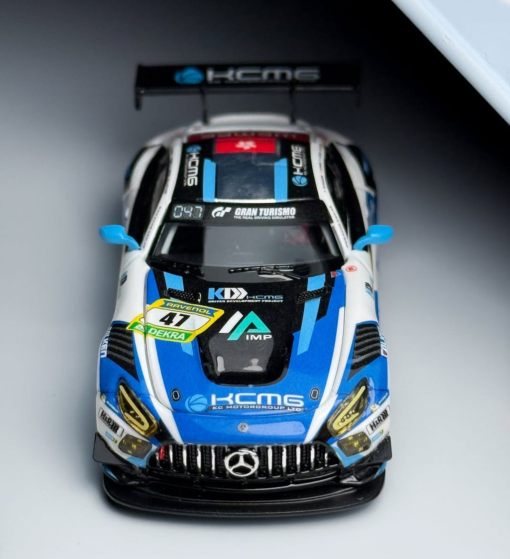 (Coming Soon) KILOWORKS 1/64 AMG GT3 #47 EVO KCMG 2026 Nürburgring 24H Hong Kong Toycar Salon Exclusive