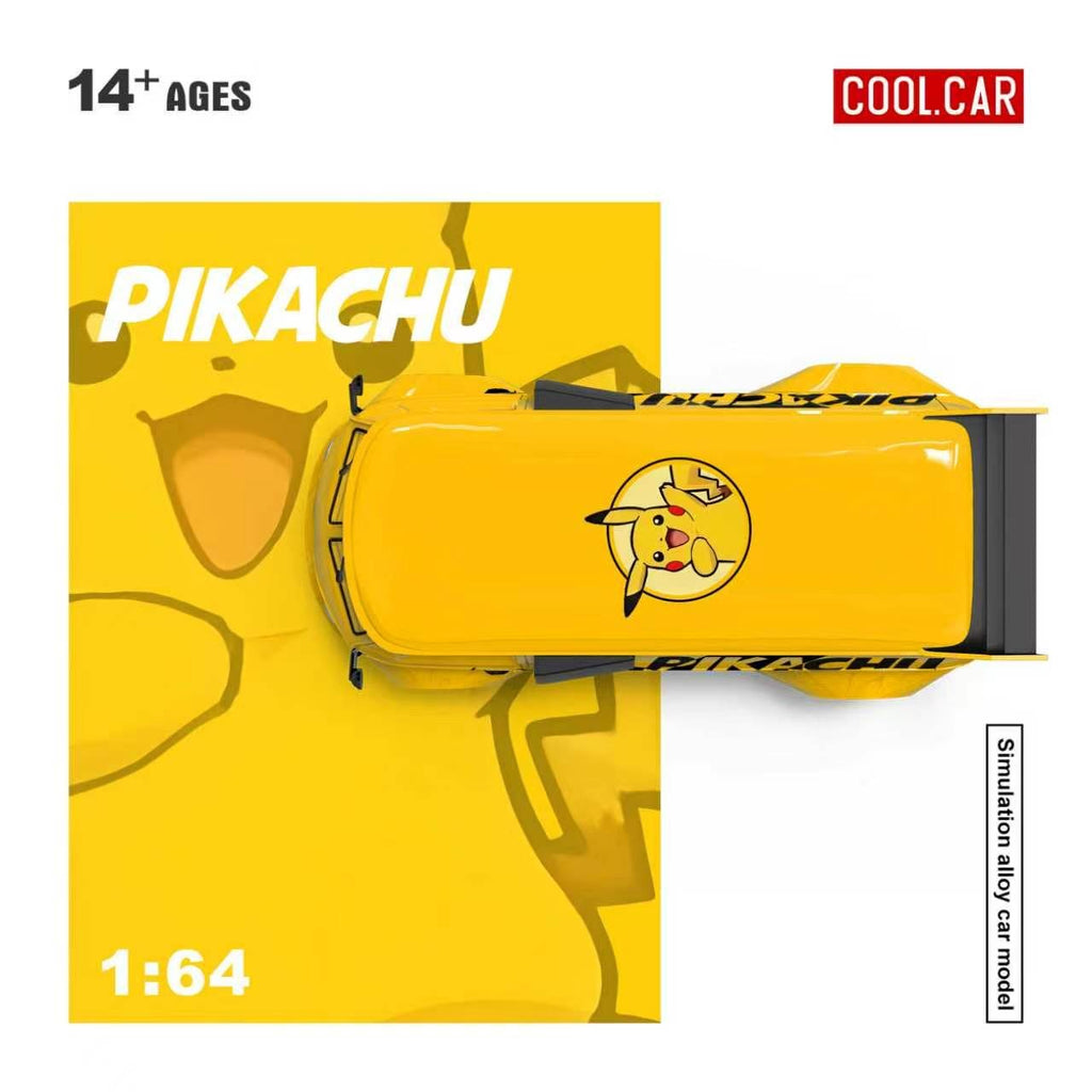(Coming Soon) COOLCAR 1:64 VW T1 Pikachu Livery Diecast Model
