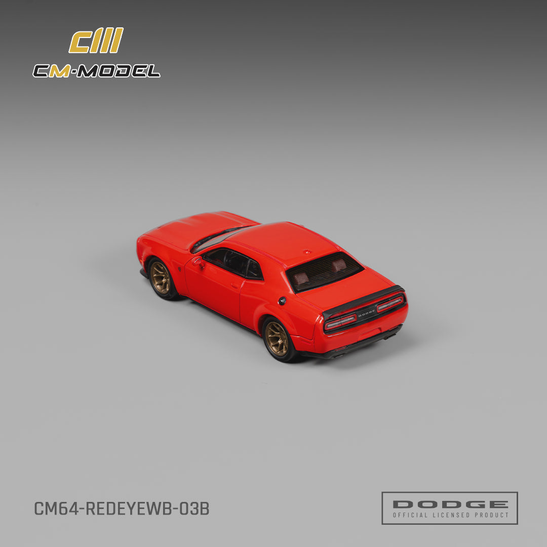 (Coming Soon) CM MODEL 1/64 Dodge Challenger SRT Hellcat Redeye Widebody Torred Clearcoat