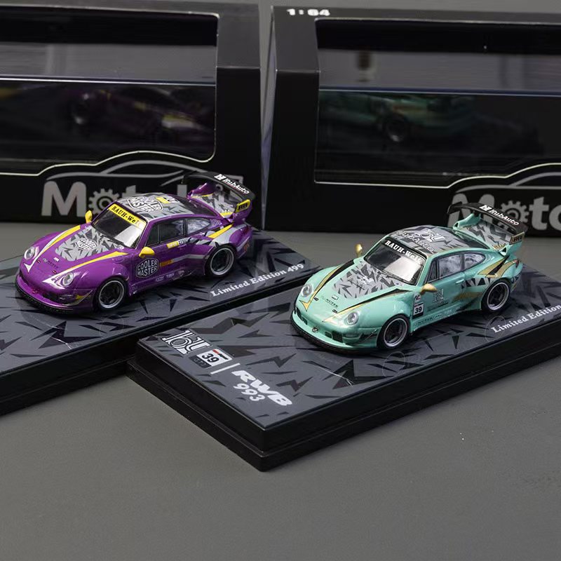 (Coming Soon) MOTOKIT 1:64 Porsche RWB 993 - Purple