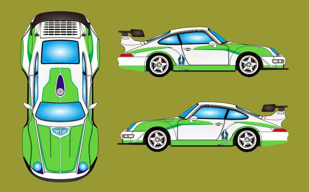 (Coming Soon) FLAME 1/64 Porsche RWB 964