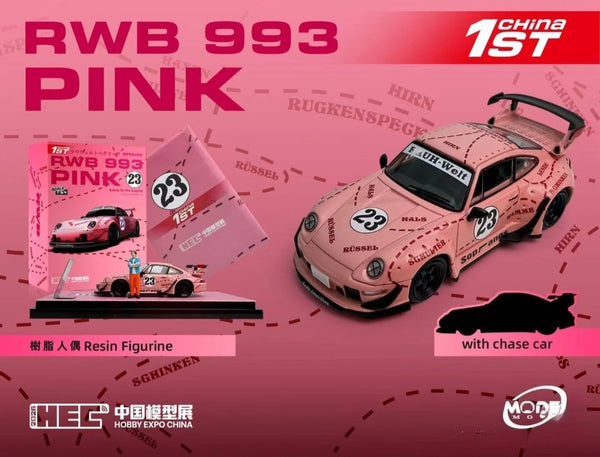 MODELMODEL 1:64 RWB 993 BEIJING HEC 2026 LIMITED EDITION EVENT ONLY MODEL **CHASE CARS ARE RANDOMLY PACKED**