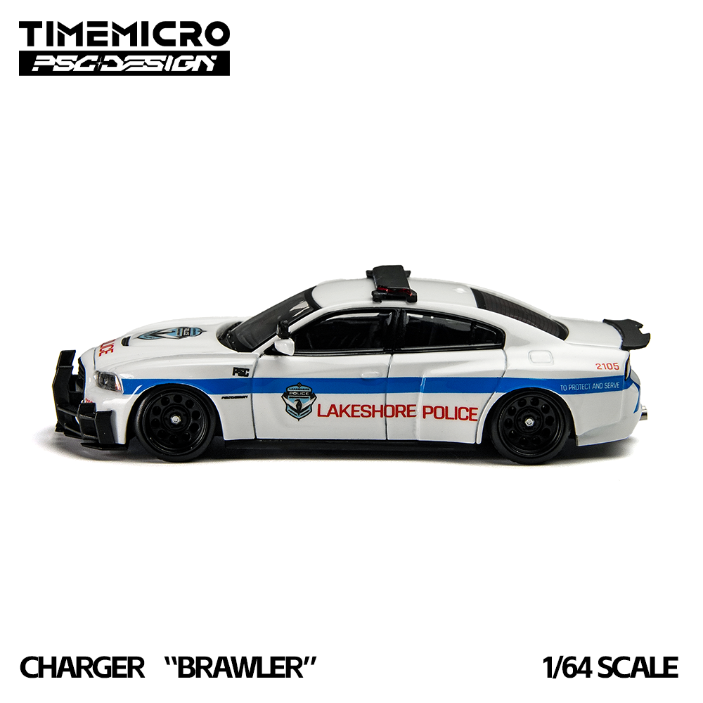 (Coming Soon) TimeMicro × PSC DESIGN 1:64 Dodge CHARGER"BRAWLER”