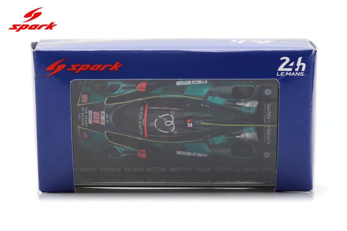(Coming Soon) SPARK 1:64 Aston Martin Valkyrie No.009 ASTON MARTIN THOR TEAM Le Mans 24H 2025 A. Riberas - M. Sorensen - R.De Angelis