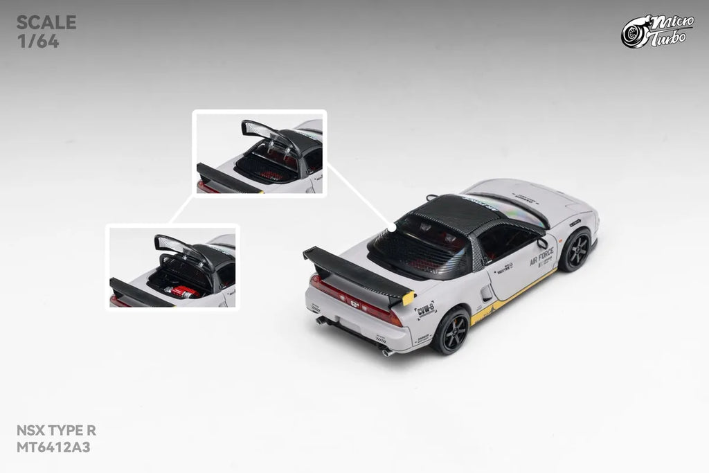 (Coming Soon) MICROTURBO 1:64 NSX 1st Gen (Mk1/NA1) NSX-R Air Force Livery