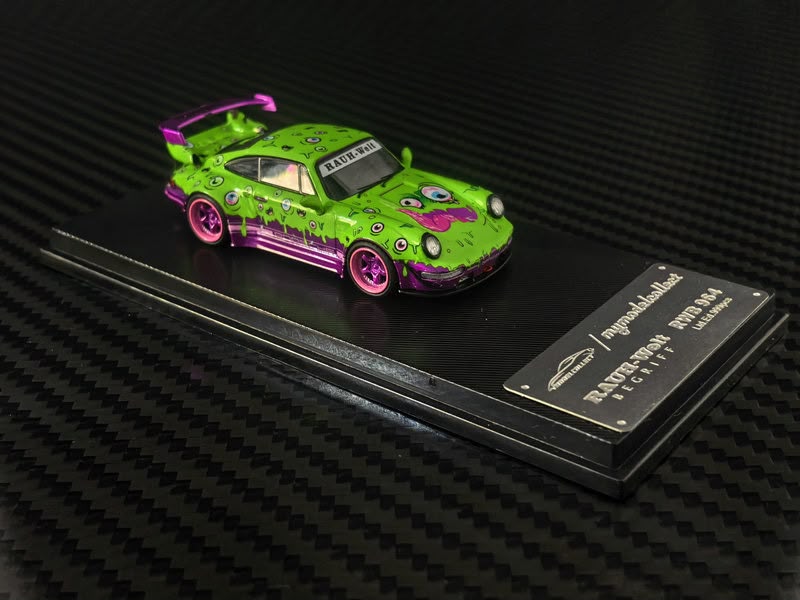 (Coming Soon) MYMODELCOLLECT 1:64 RWB964 GT Wing Diecast Model Boo!nigan