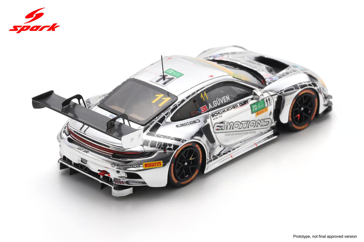 (Coming Soon) SPARK 1:64 Porsche 911 GT3 R (992) No.11 SCHUMACHER CLRT Macau GT Cup - FIA GT World Cup 2025 Ayhancan GÜ VEN