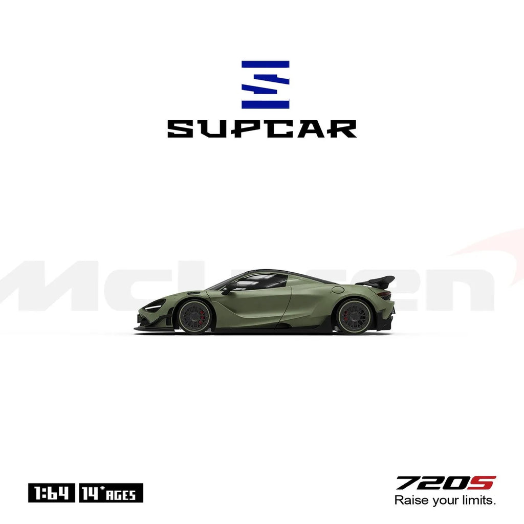 (Coming Soon) SUPCAR 1:64 McLaren 720S military green