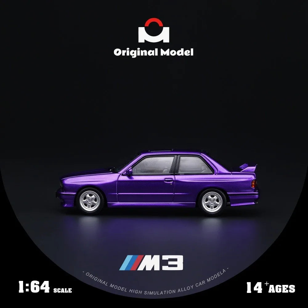 (Coming Soon) ORIGINALMODEL 1:64 E30 M3 Purple